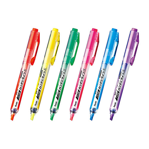 【文具通】Pentel 飛龍牌 SXNS15 自動螢光筆