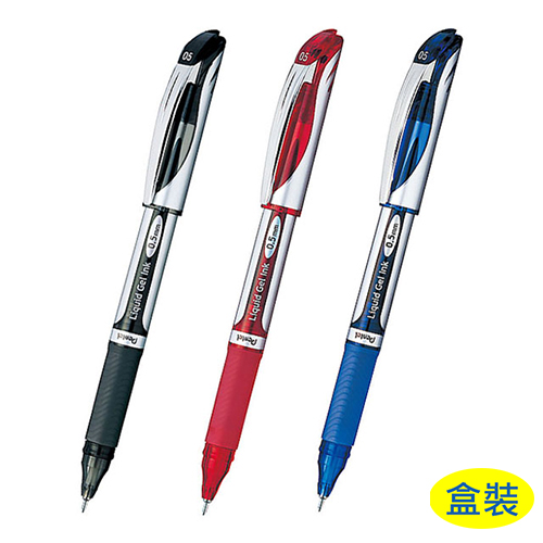 【文具通】Pentel 飛龍牌 BLN55 極速鋼珠筆 0.5mm 筆蓋式 ENERGELX10支入盒裝