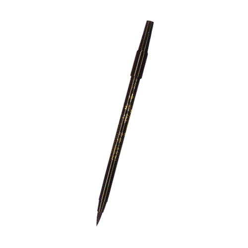 【文具通】PLATINUM 白金 CP-40 拋棄式中楷卡式墨筆/自來水毛筆 黑