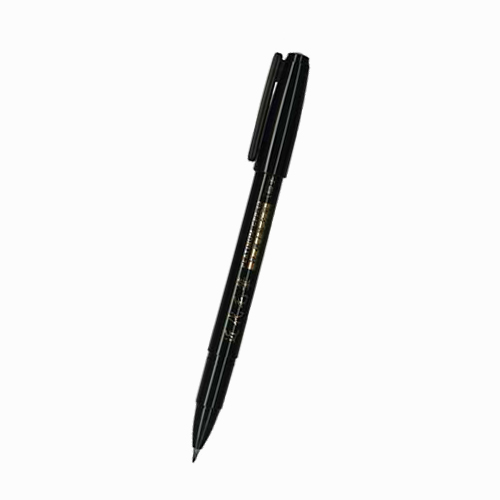 【文具通】PLATINUM 白金 CPP-40 攜帶型拋棄式卡式墨筆/自來水毛筆 黑