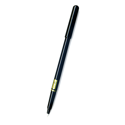 【文具通】PLATINUM 白金 CP-70 小楷卡式墨筆/自來水毛筆 黑