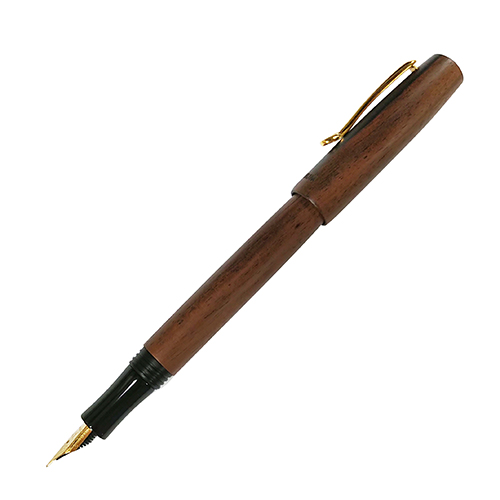 【文具通】PLATINUM 白金 印尼黑檀木筆桿鋼筆 PE-2800