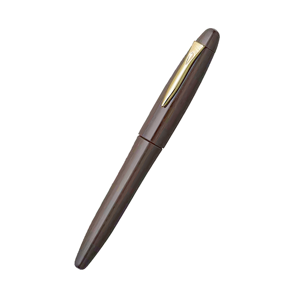 【文具通】PLATINUM 白金 日本萬年筆系列 鐵刀木鋼筆 NO.PIZ-50000T