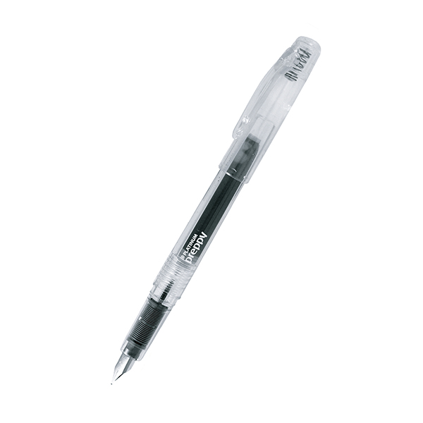 【文具通】PLATINUM 白金 PSQC-400 鋼筆 透明桿 筆跡線0.3mm
