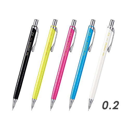 【文具通國際股份有限公司;華軒文具興業有限公司;Pentel 飛龍牌】Pentel 飛龍牌 ORENZ 按一下 自動鉛筆/自動筆 0.2mm XPP502 一體成型
