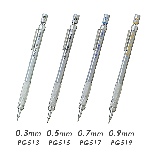 【文具通國際股份有限公司;華軒文具興業有限公司;Pentel 飛龍牌】Pentel 飛龍牌 PG513/5/7/9 製圖鉛筆/自動鉛筆/自動筆 0.3/0.5/0.7/0.9mm