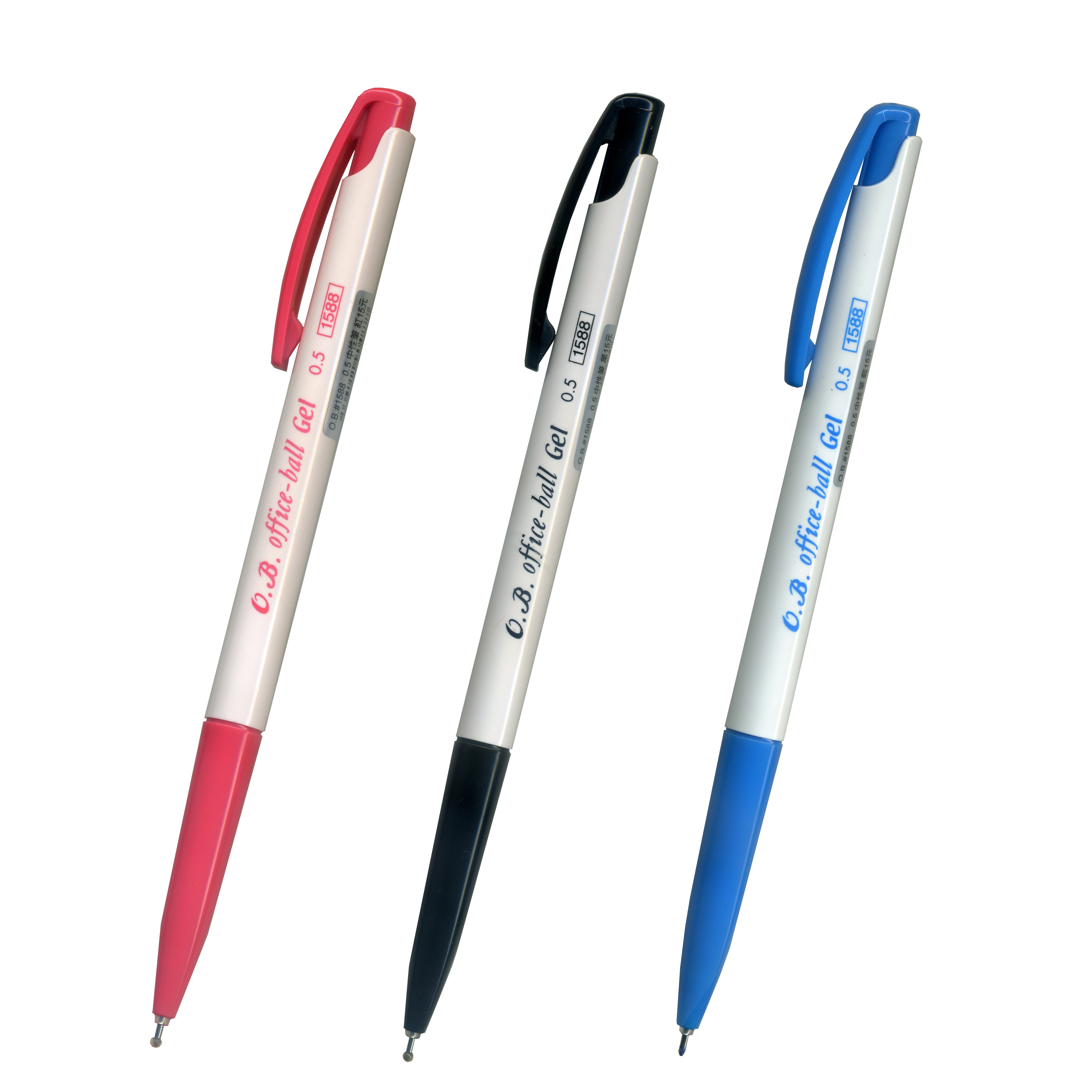 【文具通】OB 王華 NO.1588 0.5針型自動中性筆.售完為止