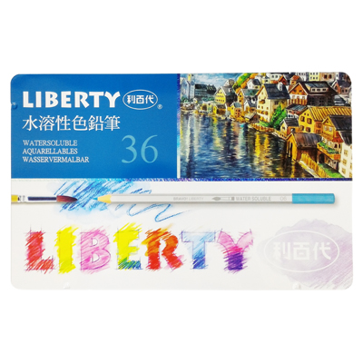 【文具通】Liberty 利百代 CC-860 水溶性色鉛筆 36色
