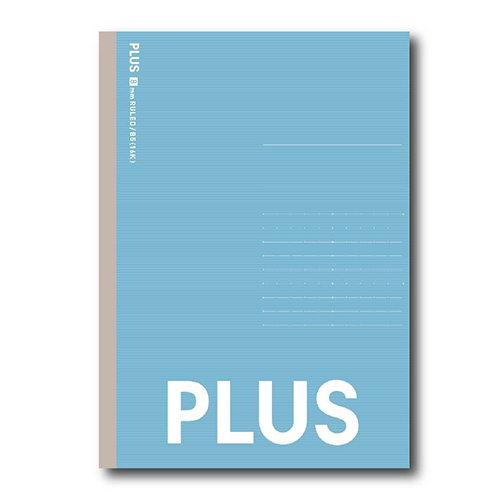 【文具通】PLUS 普樂士 75-145 B5橫線筆記本.淡藍