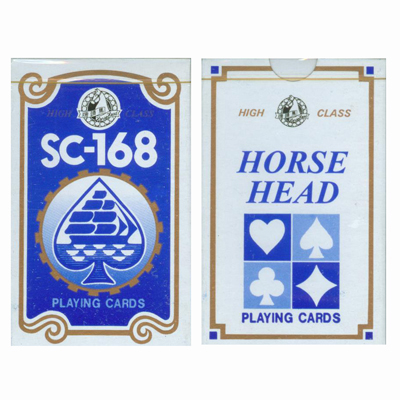 【文具通】馬頭SC-168撲克牌 藍