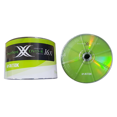 【文具通】錸德RITEK DVD-R 16X 50入 4.7GB.120MIN