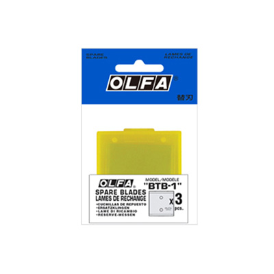 【文具通】OLFA BTB-1 皮革刀替刃