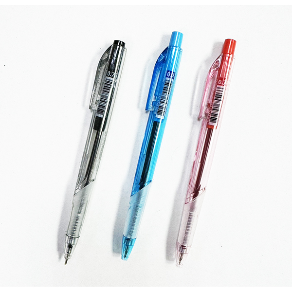 【文具通國際股份有限公司;華軒文具興業有限公司;Double A】Double A Bliss Ball Pen DBP-707 自動原子筆0.7 X 12支入盒裝