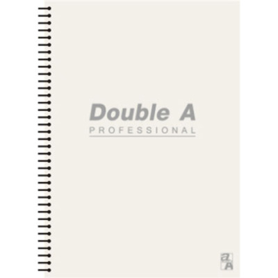【文具通】Double A DANB12173 B5 18K線圈活頁橫線筆記本/記事本 米 50張入