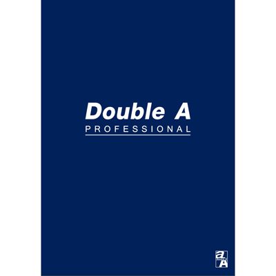 【文具通】Double A DANB17011 B5 18K膠裝固頁方格筆記本/記事本 深藍 40張入