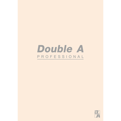 【文具通】Double A DANB17012 B5 18K膠裝固頁空白筆記本/記事本 米黃 40張入