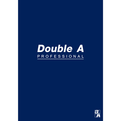 【文具通】Double A DANB17013 A5 25K膠裝固頁方格筆記本/記事本 深藍 40張入