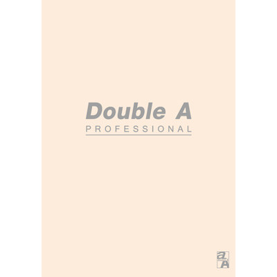 【文具通】Double A DANB17014 A5 25K膠裝固頁空白筆記本/記事本 米黃 40張入