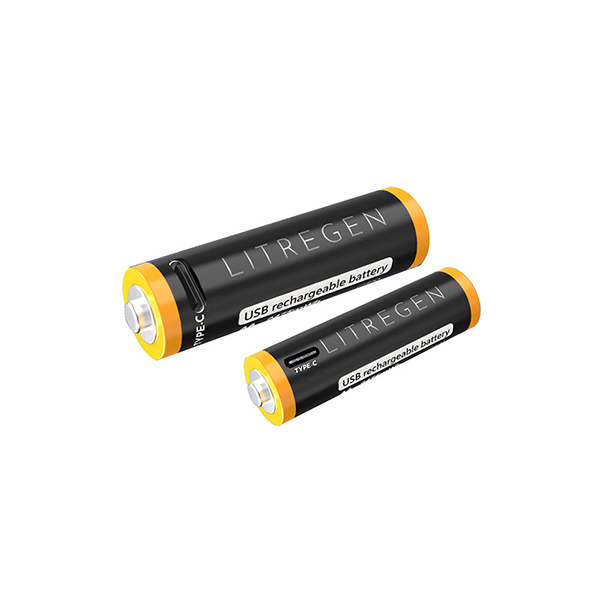 【文具通】3號/4號 Type-C可充式鋰電池(寶利電)/充電電池 X 4顆入組 NO.DT015