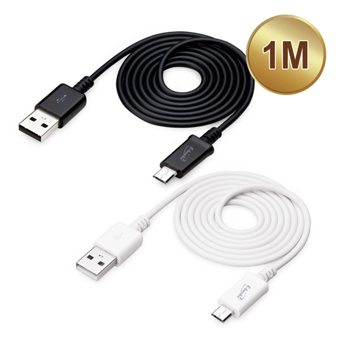 【文具通】E-books X11 Micro USB充電傳輸線 1m