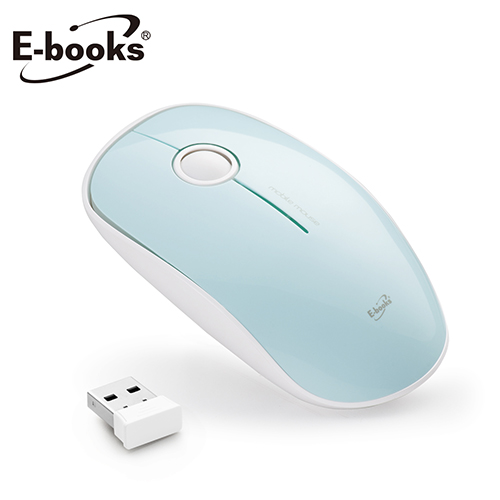 【文具通】E-books M42 超手感靜音1600CPI無線滑鼠
