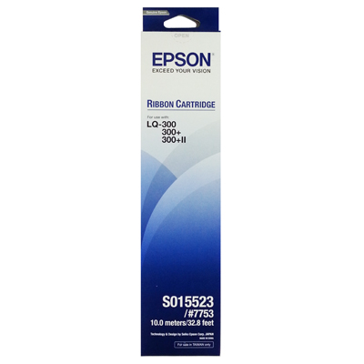 【文具通】原廠EPSON LQ-800/LQ-300色帶單支S015523