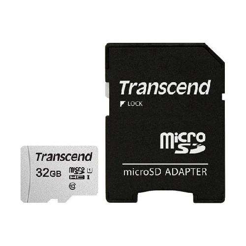 【文具通】創見32GB microSD記憶卡 TS32GUSD300S-A