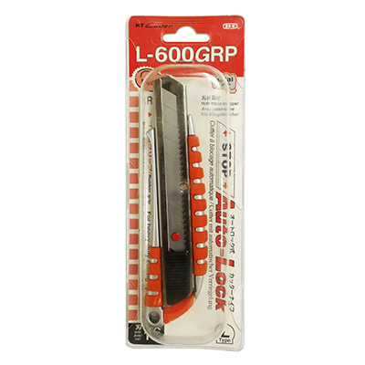 【文具通】NT Cutter L-600GRP 日本原裝NT專業美工刀/大美工刀.紅