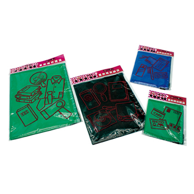 【文具通國際股份有限公司;華軒文具興業有限公司;STRONG 自強牌】STRONG 自強牌 SB-B50 菱形網拉鍊袋 B5 230X290mm