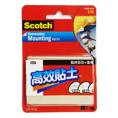 【文具通】3M 思高牌 Scotch 860S 高效貼土/黏土/粘土 56.6g