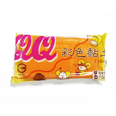 【文具通】QQ彩色油黏土/油粘土橘色 約400g