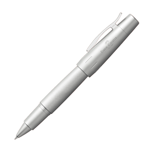 【文具通】Faber-Castell 輝柏 E-MOTION銀格紋鋼珠筆 NO.148675