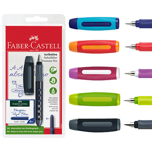 【文具通】Faber-Castell 輝柏 學齡兒童鋼筆-右手專用 NO.149802 隨機出色