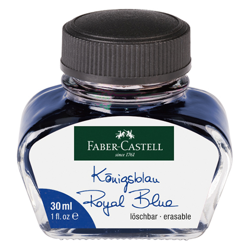 【文具通】Faber-Castell 輝柏 鋼筆瓶裝墨水/鋼筆墨水 30ML/藍 NO.149839