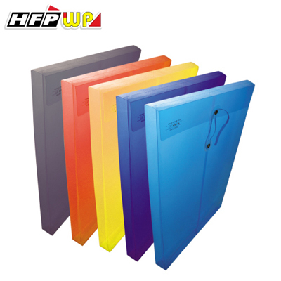 【文具通】HFPWP 超聯捷華富 霧面文件袋(F/C) 藍