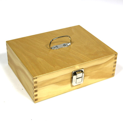 【文具通】木印章盒 中 22.3x17.8x7.3cm