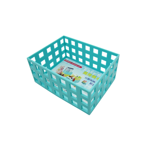 【文具通】C1013萬用積木盒/收納藍/收納盒 小14x10.5x6.5cm