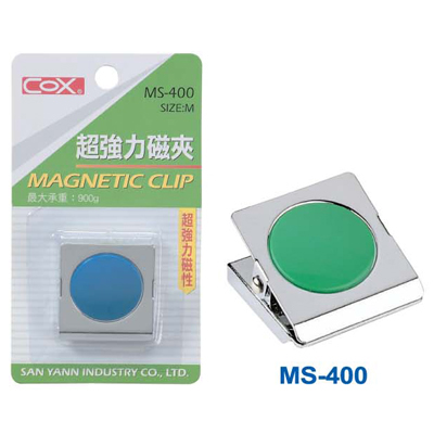 【文具通】COX超強力磁夾MS-400最大承重900g SIZE:M
