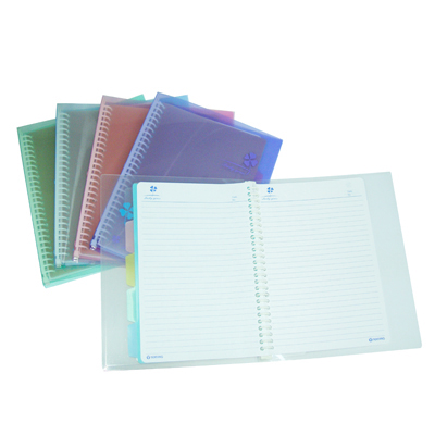 【文具通國際股份有限公司;華軒文具興業有限公司;】TENTANG 天騰 AB-126幸運草26孔筆記夾附內紙