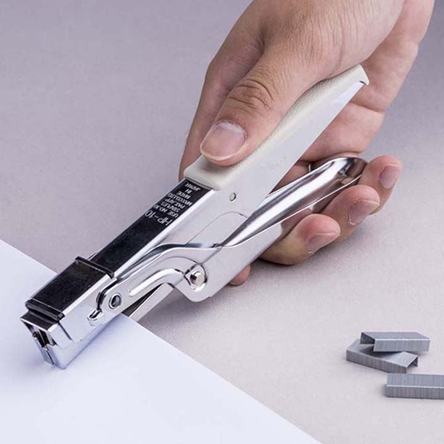 【文具通】MAX 美克司 HP-10 剪刀型 訂書機/釘書機