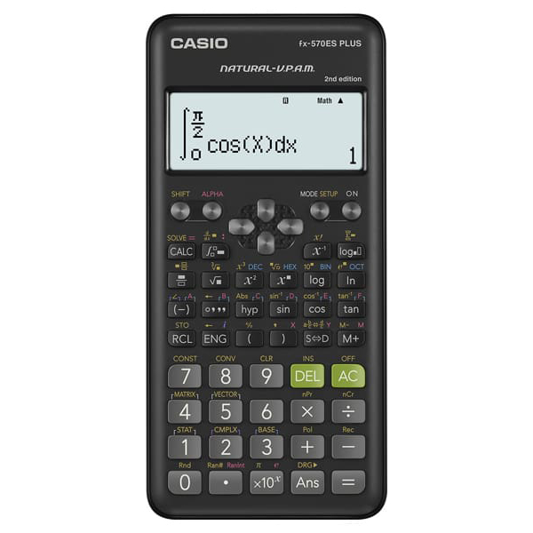 【文具通】CASIO 卡西歐 FX-570ES PLUS-2科學型標準計算機 工程用