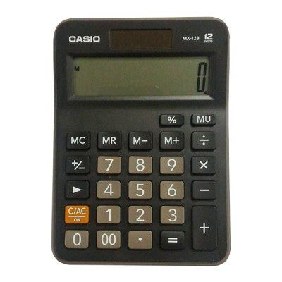 【文具通】CASIO 卡西歐 MX-12B 商用型標準計算機 12位數