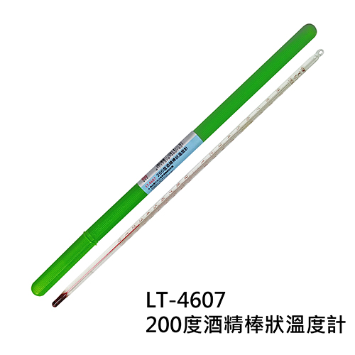 【文具通】MIN SHIN 旻新 雷鳥200度酒精棒狀溫度計 LT-4607