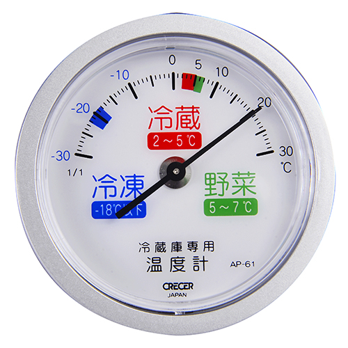 【文具通】Life 徠福 -30~30℃ 冰箱用冷藏溫度計 AP-61
