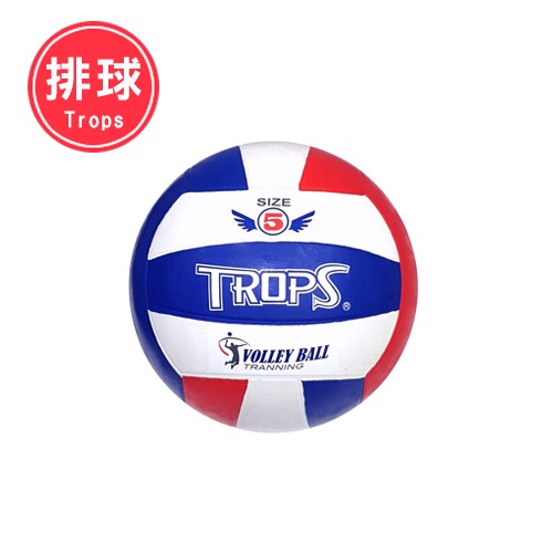 【文具通】SUCCESS 成功 TROPS 5號彩色排球(藍紅白) NO.40352
