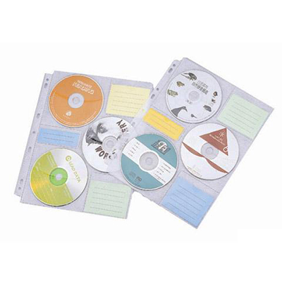 【文具通】Flying 雙鶖牌 CD-5005 6片CD內頁 11孔 10入