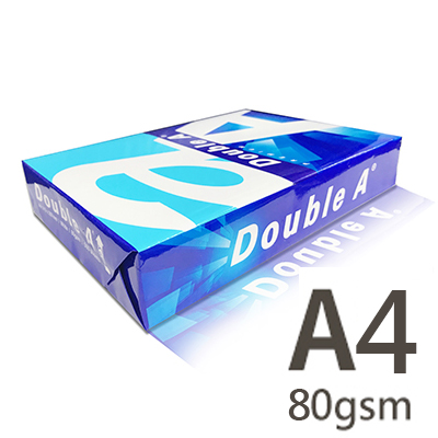 【文具通國際股份有限公司;華軒文具興業有限公司;Double A】Double A A4 80gsm 雷射噴墨白色影印紙500張入