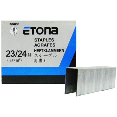 【文具通】ETONA E-23/24訂書針/釘書針高24mm