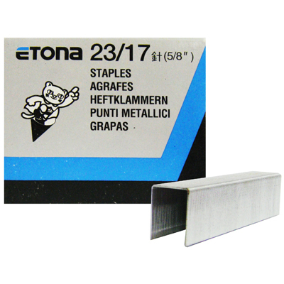 【文具通】ETONA E-23/17訂書針/釘書針高17mm
