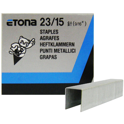 【文具通】ETONA E-23/15訂書針/釘書針高15mm